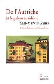 Tapa de De l'Autriche et de quelques autrichiens