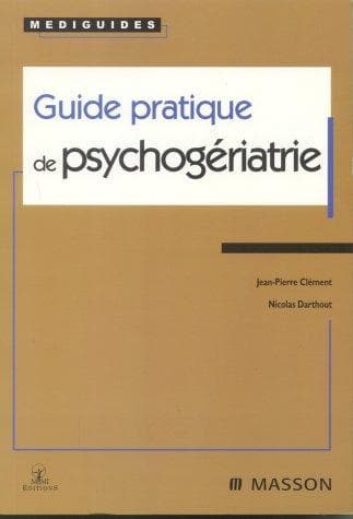 Tapa de Guide pratique de psychogériatrie