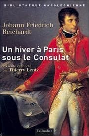 Tapa de Un hiver à Paris sous le consulat