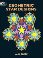 Tapa de Geometric Star Designs Coloring Book