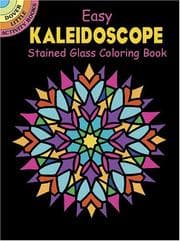 Tapa de Easy Kaleidoscope Stained Glass Coloring Book