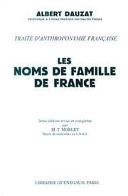 Tapa de Noms de famille de France (les)