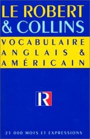 Tapa de Vocabulaire anglais et américain