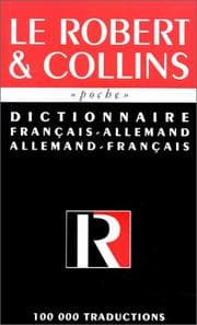 Tapa de Le Robert & Collins poche
