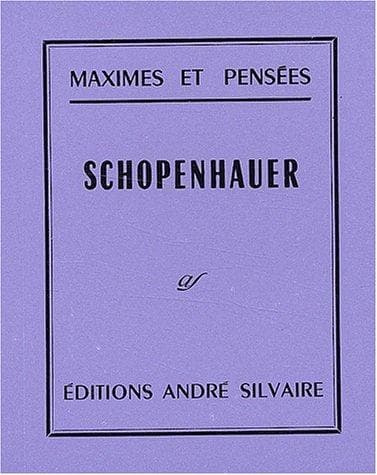 Tapa de Maximes et pensees