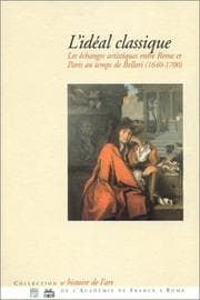Tapa de L'Idéal classique