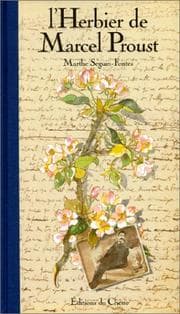 Tapa de L'Herbier de Marcel Proust