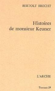 Tapa de Histoires de monsieur Keuner