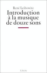 Tapa de Introduction à la musique de douze sons