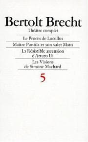 Tapa de Théâtre complet, tome 5