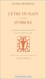 Tapa de L'être humain comme symbole