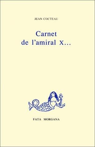 Tapa de Carnets de l'Amiral X..