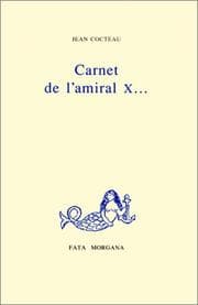 Tapa de Carnets de l'Amiral X..