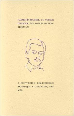 Tapa de Raymond Roussel, un auteur difficile