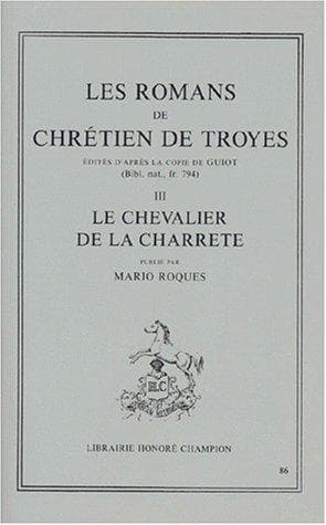 Tapa de Le Chevalier de la Charrette