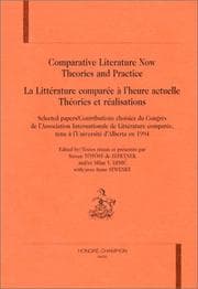 Tapa de Comparative literature now = La littérature comparée à l'heure actuelle