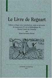 Tapa de Le livre de Regnart