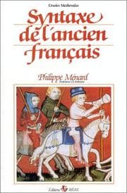 Tapa de Syntaxe de l'ancien français