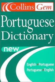 Tapa de Collins Gem Portuguese Dictionary English-Portuguese, Portuguese-English