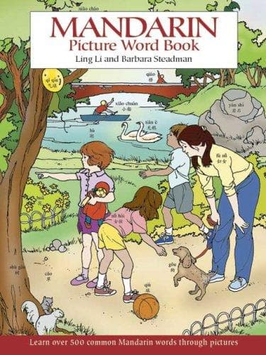 Tapa de Mandarin Picture Word Book
