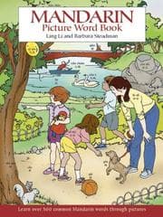 Tapa de Mandarin Picture Word Book