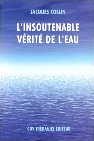Tapa de L'insoutenable vérité de l'eau