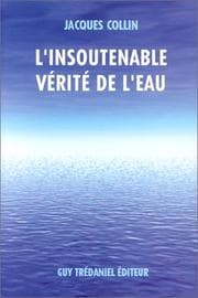 Tapa de L'insoutenable vérité de l'eau