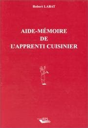 Tapa de Aide-mémoire de l'apprenti cuisinier