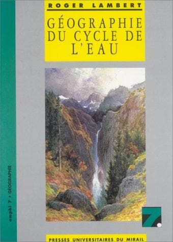 Tapa de Géographie du cycle de l'eau