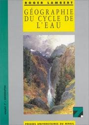 Tapa de Géographie du cycle de l'eau