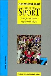 Tapa de Lexique du sport