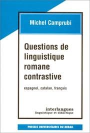Tapa de Questions de linguistique romane et contrastive
