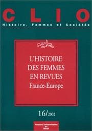 Tapa de L'Histoire des femmes en revues