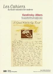 Tapa de Albers Kandinsky (Cahiers Hors)