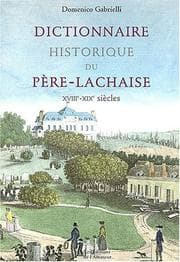 Tapa de Le Dictionnaire du Père Lachaise