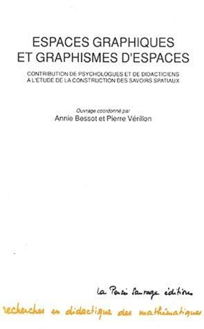 Tapa de Espaces graphiques et graphismes d'espaces