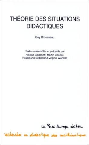 Tapa de Théorie des situations didactiques