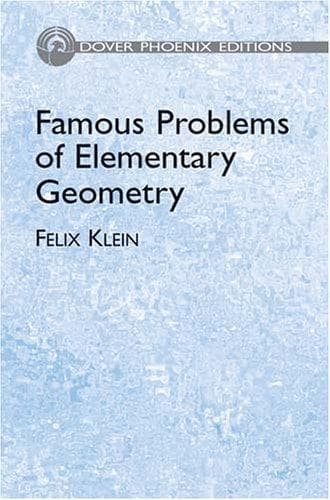 Tapa de Famous Problems of Elementary Geometry