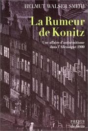 Tapa de La rumeur de Konitz