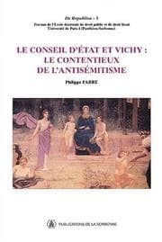 Tapa de Le conseil d'etat et vichy