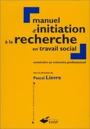 Tapa de Manuel d'initiation à la recherche en travail social
