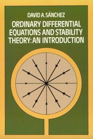 Tapa de Ordinary Differential Equations and Stability Theory