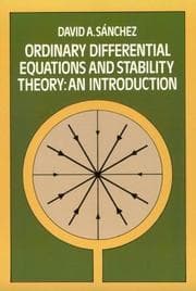 Tapa de Ordinary Differential Equations and Stability Theory