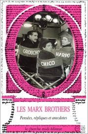 Tapa de Les Marx brothers pensees repliques et anecdotes