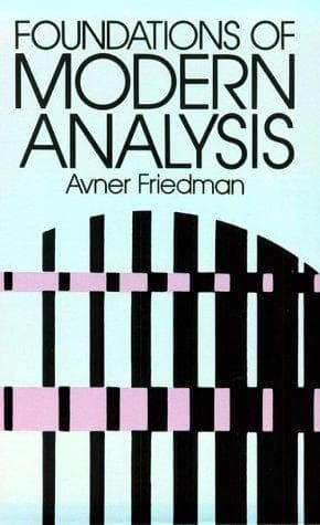 Tapa de Foundations of modern analysis