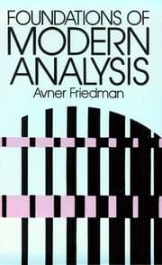 Tapa de Foundations of modern analysis