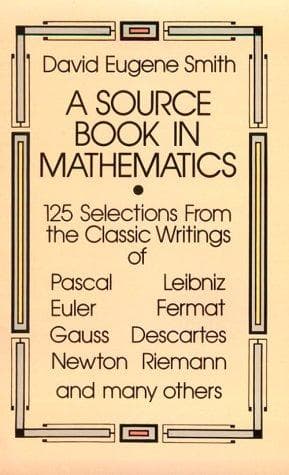Tapa de A Source Book in Mathematics