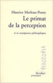 Tapa de Le primat de la perception