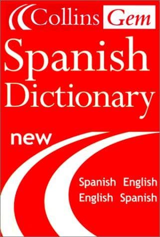 Tapa de The Collins Gem Spanish Dictionary