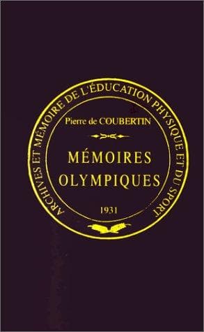 Tapa de Mémoires olympiques